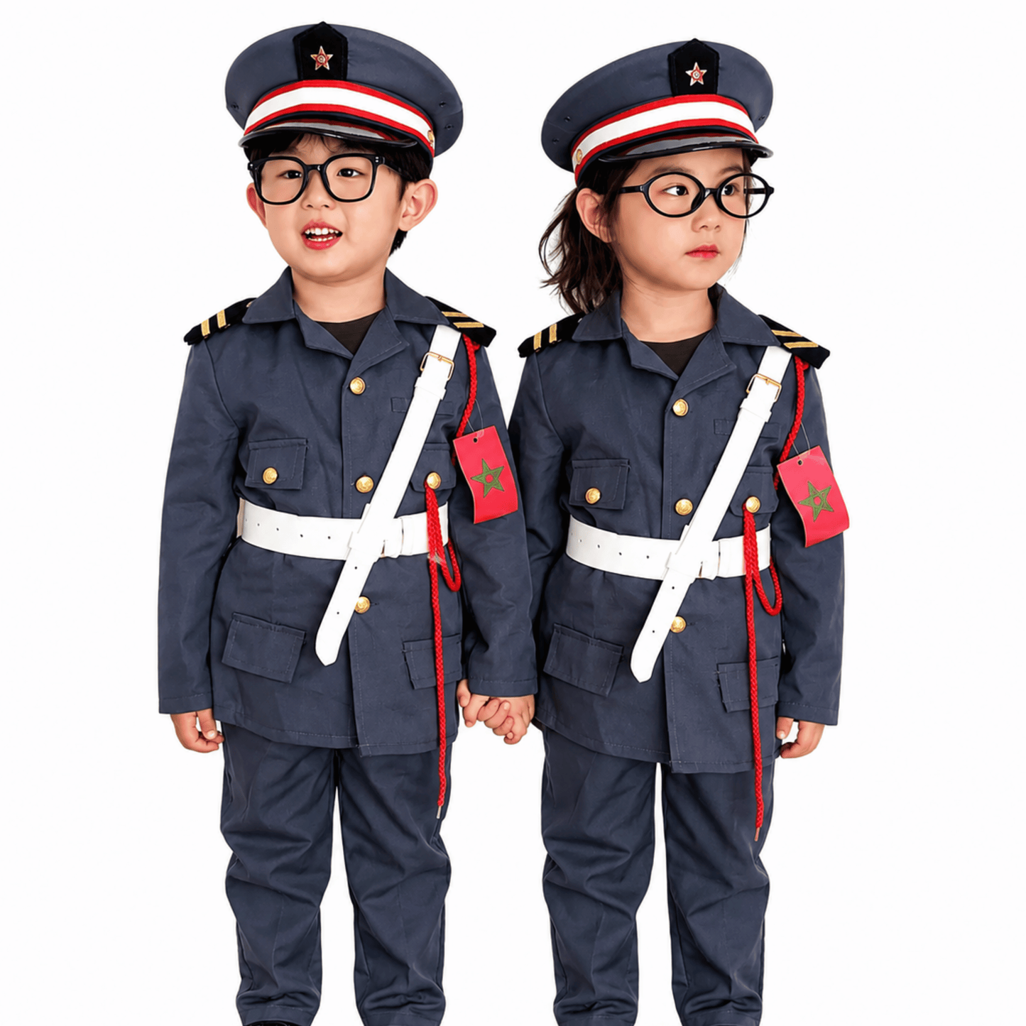 زي الدرك الملكي المغربي للأطفال - Royal Moroccan Gendarmerie Kids Costume