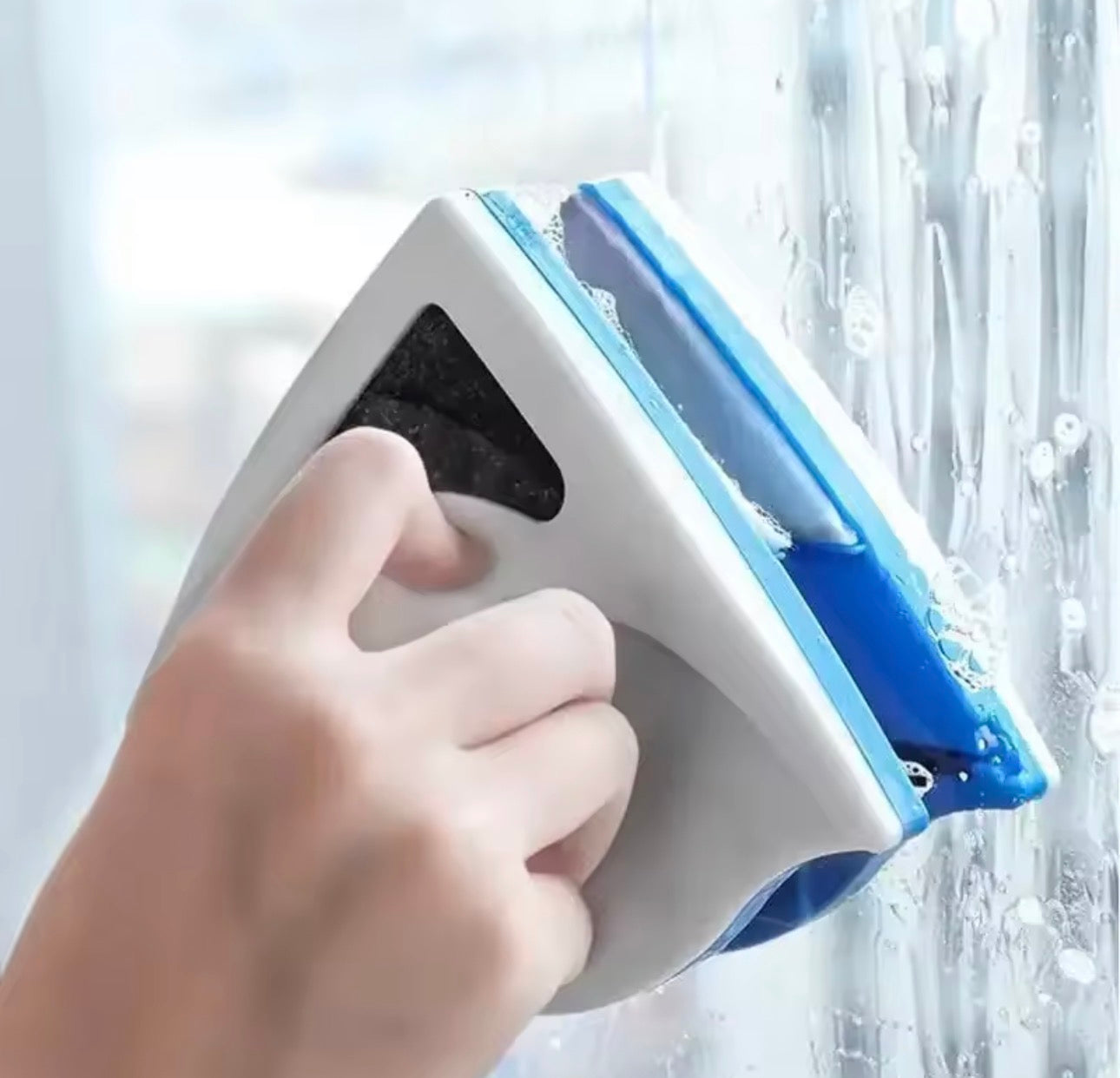 منظف زجاج النوافذ المغناطيسي - Magnetic Double-Sided Window Cleaner