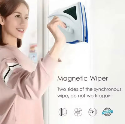منظف زجاج النوافذ المغناطيسي - Magnetic Double-Sided Window Cleaner